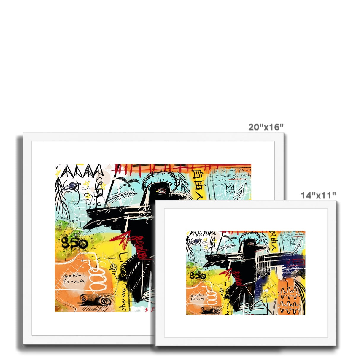 The Crow Framed & Mounted Print