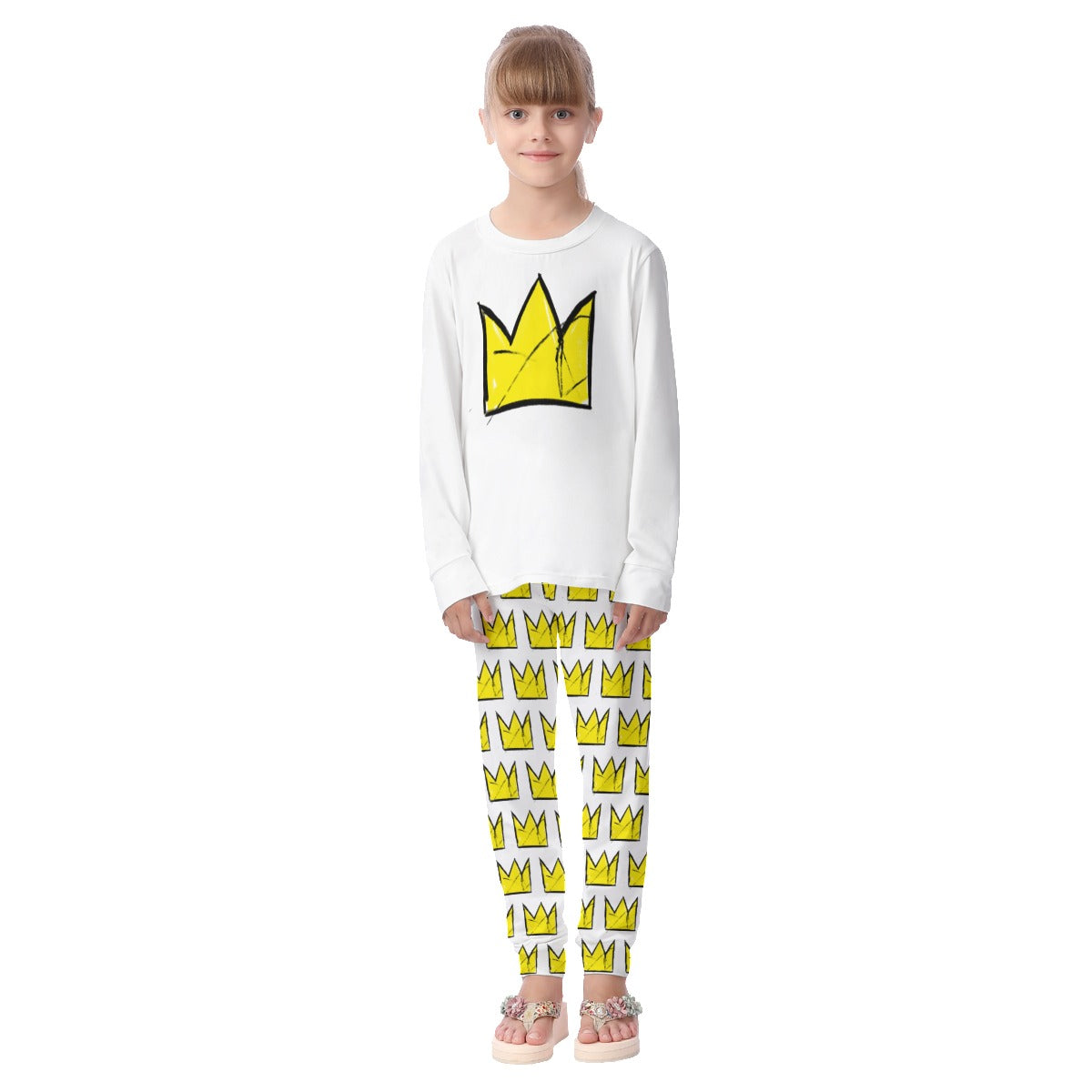 Crown Me Kid's Pajamas Sets