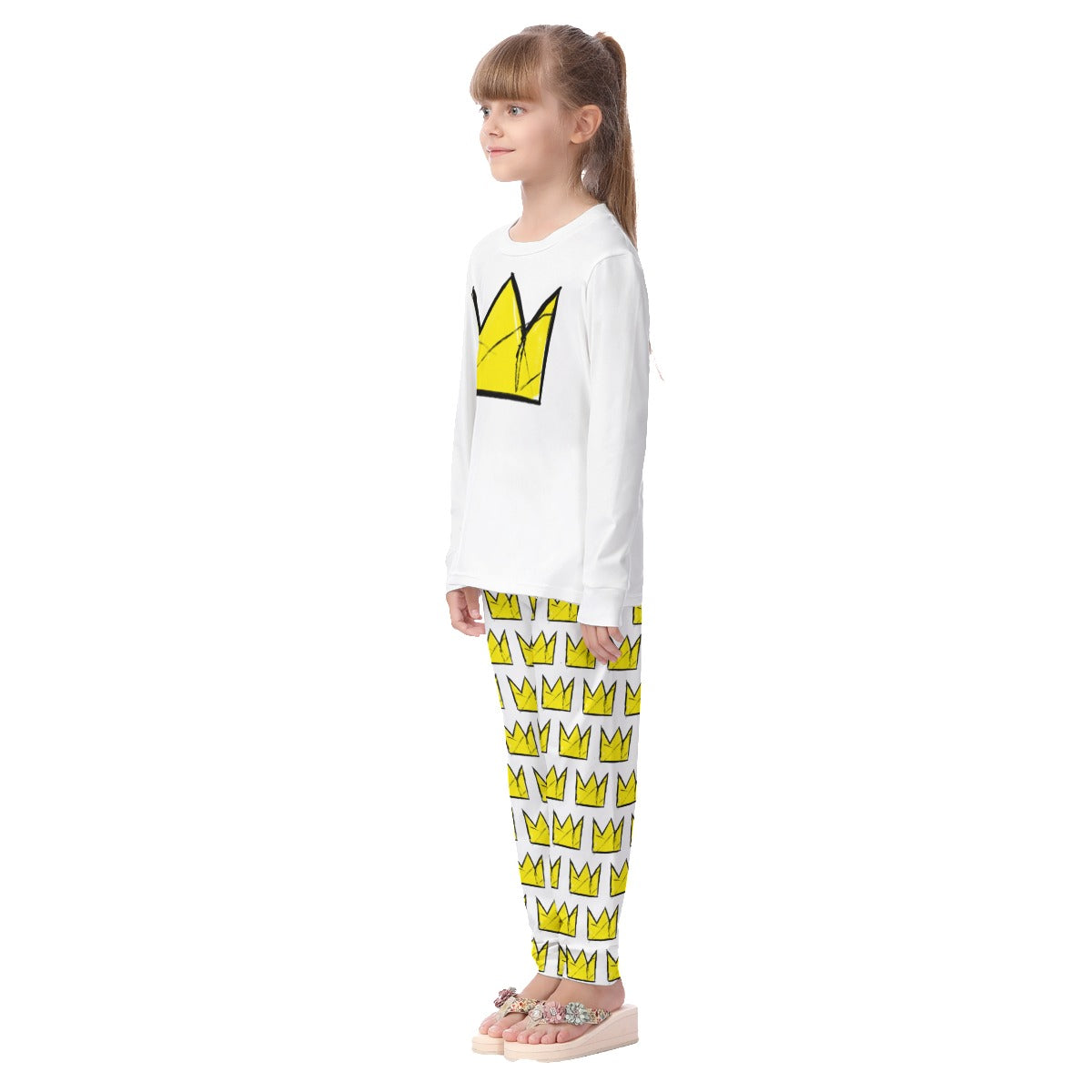 Crown Me Kid's Pajamas Sets