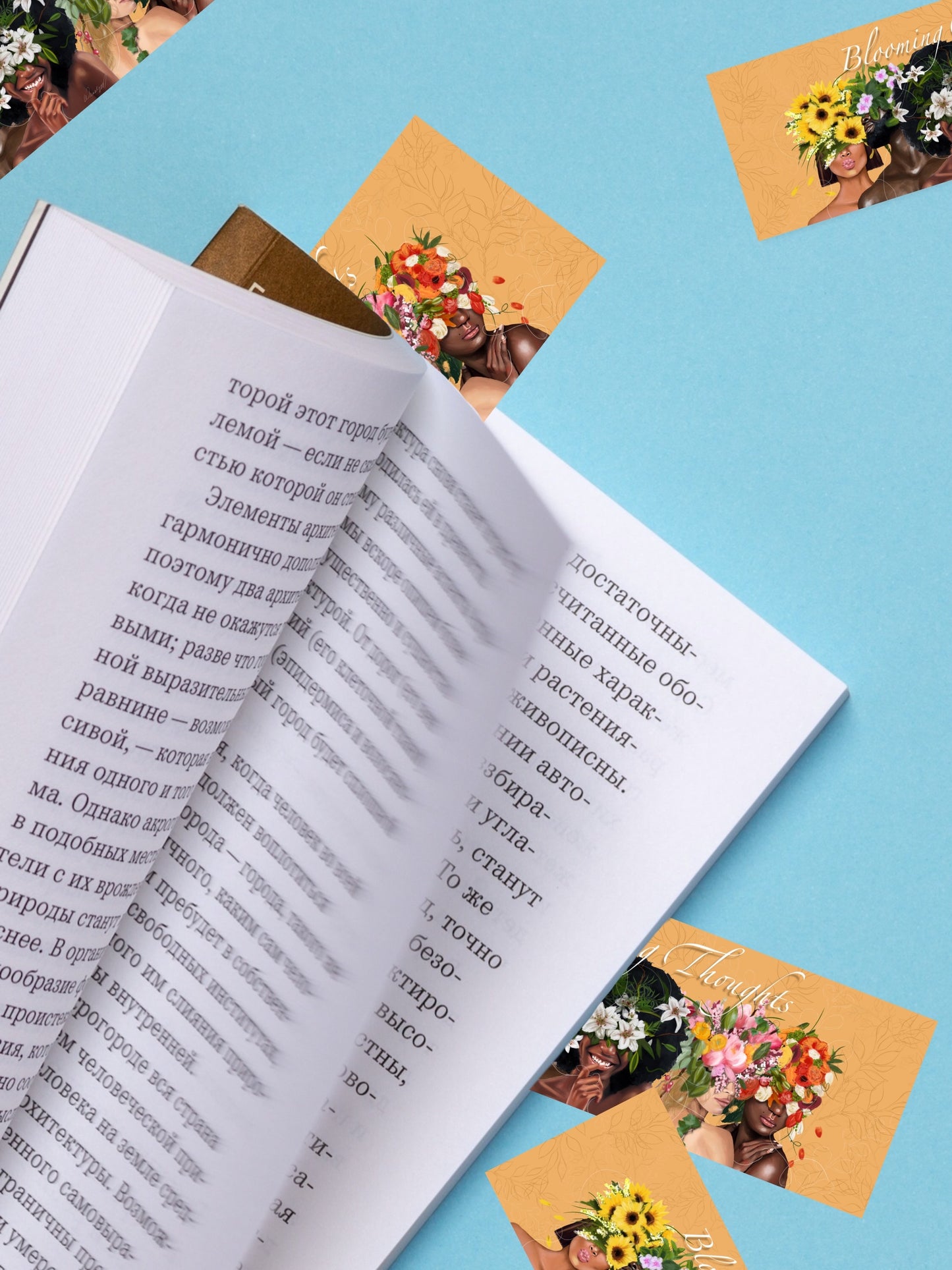 Blooming Thoughts Bookmark