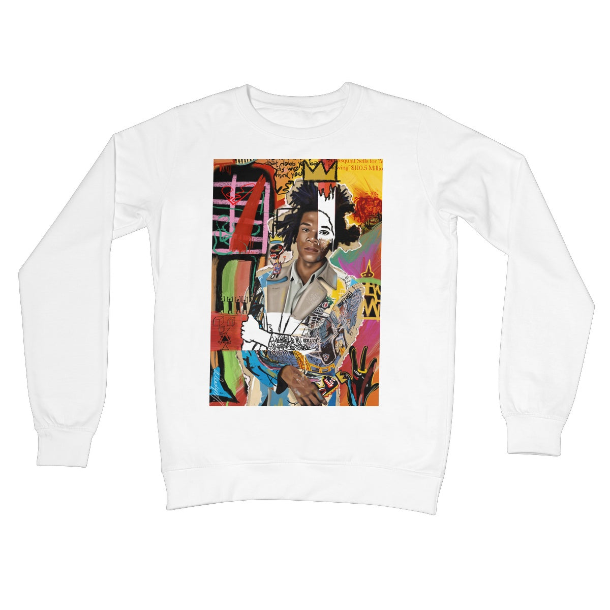 Basquiat's World Crew Neck Sweatshirt