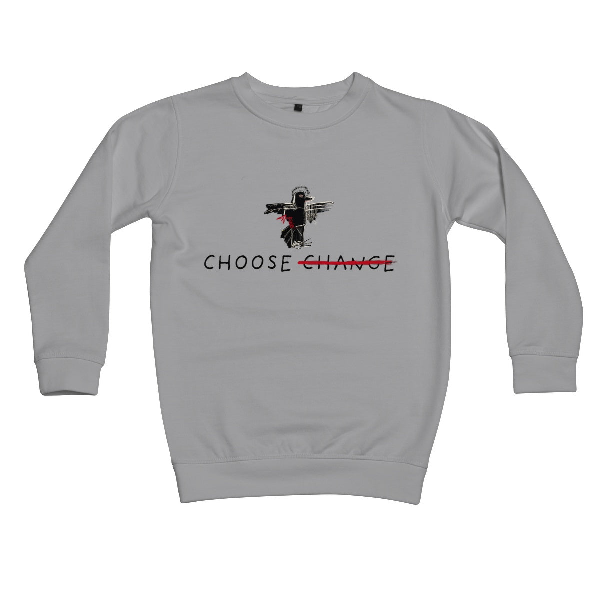 Inspired: Basquiat Choose Change Kids Sweatshirt