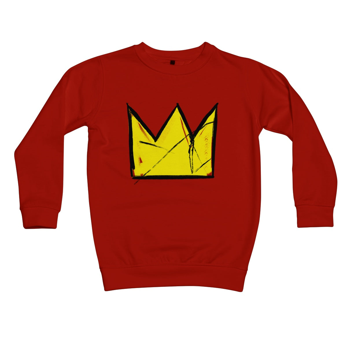 Inspired: Basquiat Crown Me Kids Sweatshirt