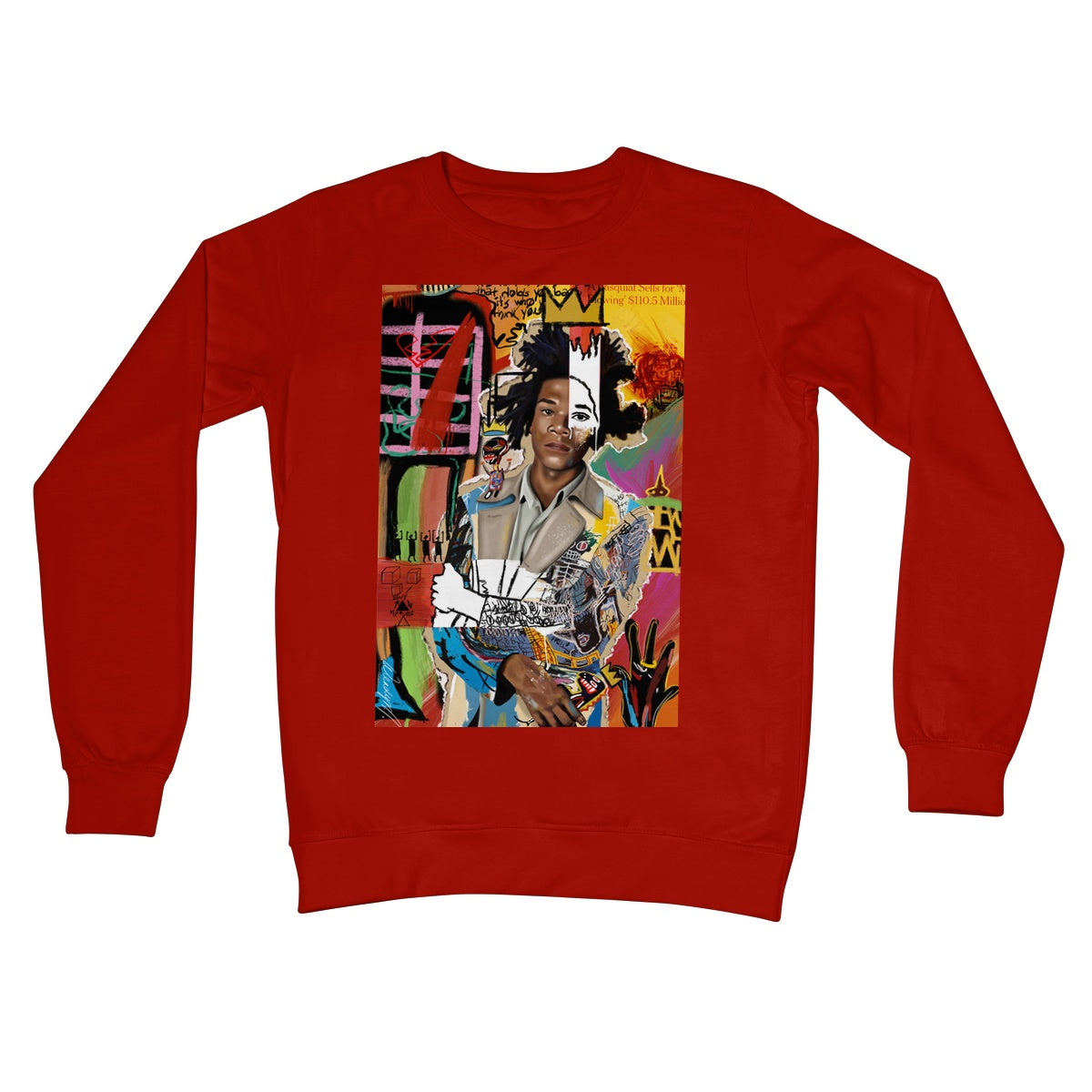 Basquiat's World Crew Neck Sweatshirt