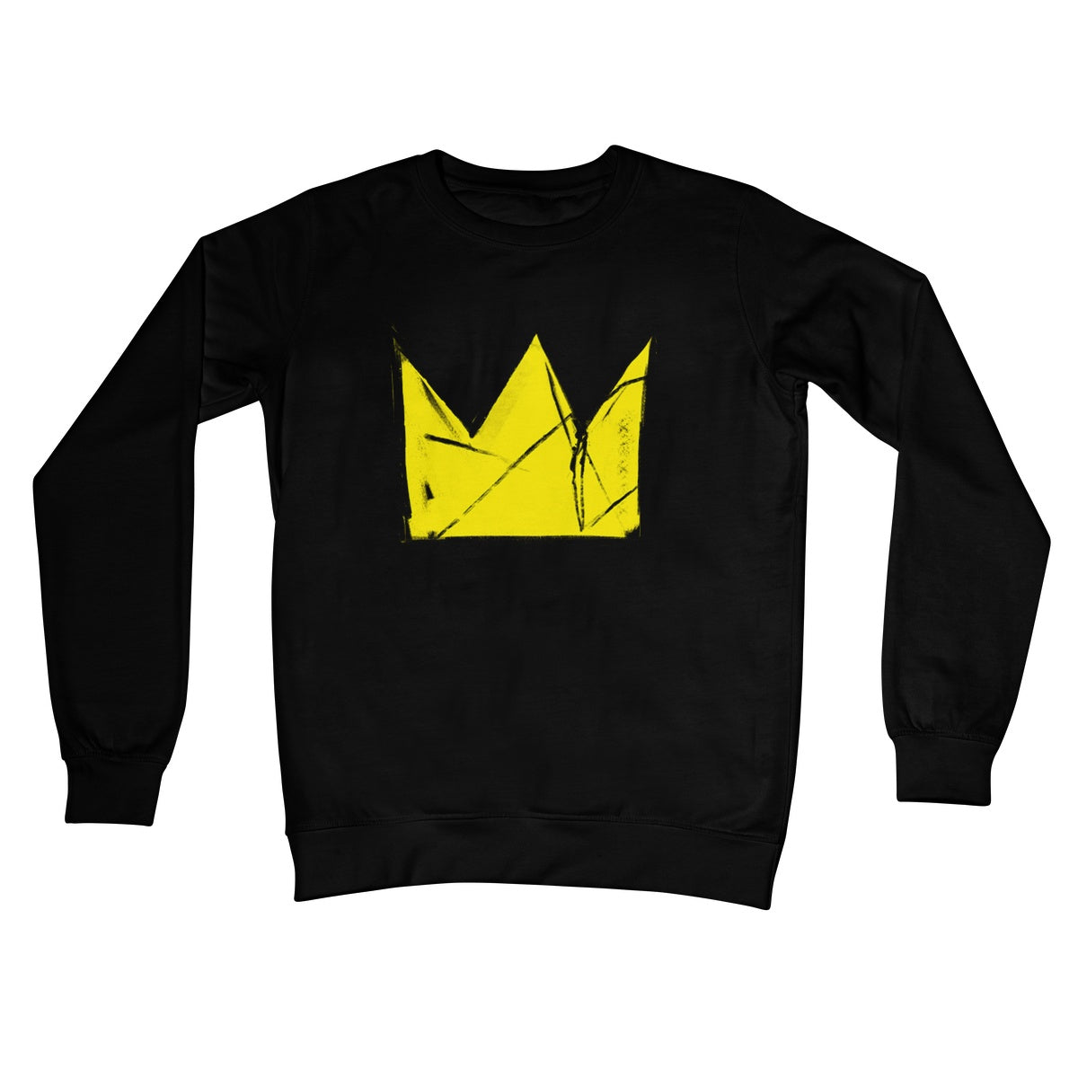 Inspired: Basquiat Crown Me Crew Neck Sweatshirt